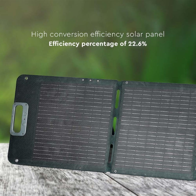 Panou Solar Fotovoltaic Pliabil 120W Pentru Baterie Portabila - imagine 7