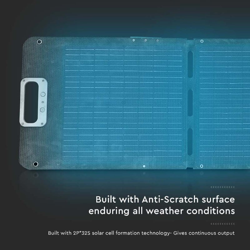 Panou Solar Fotovoltaic Pliabil 120W Pentru Baterie Portabila - imagine 9