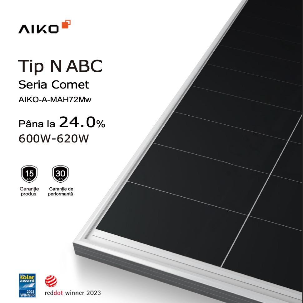 Panou solar fotovoltaic AIKO Comet ABC 600Wp